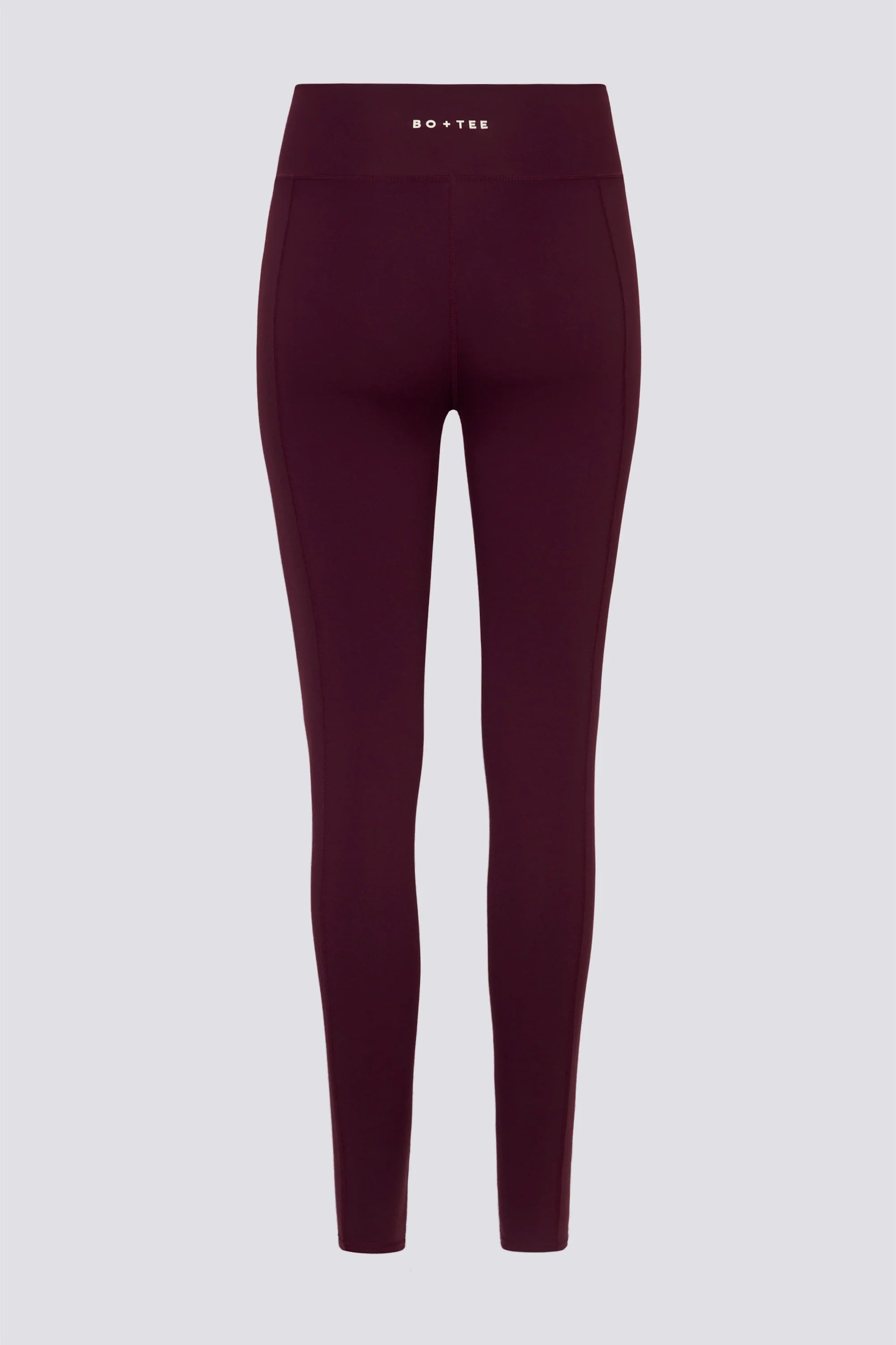 Soft Active V Waist Leggings in Burgundy