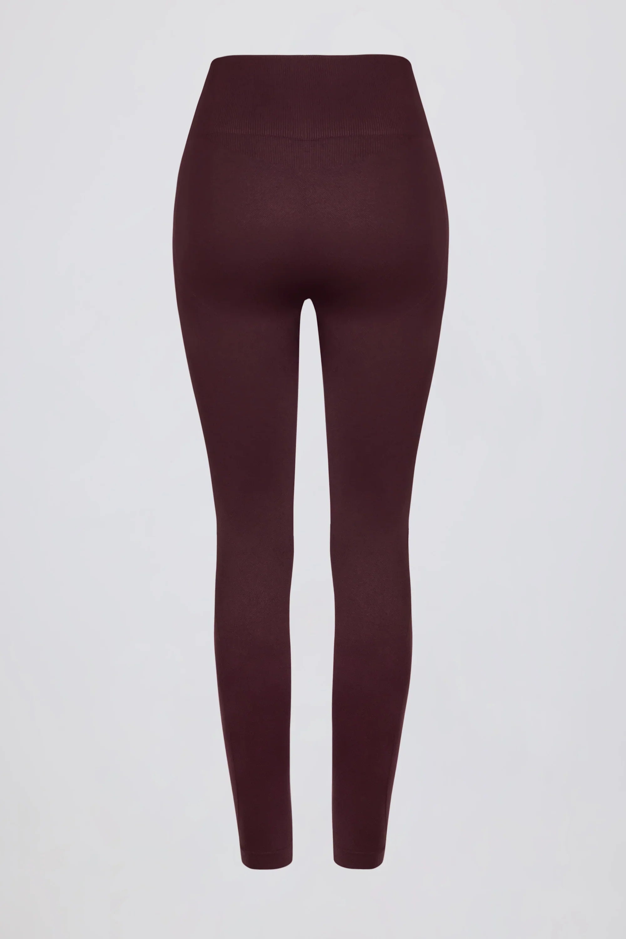 Super Sculpt Seamless High Waist Leggings in Burgundy
