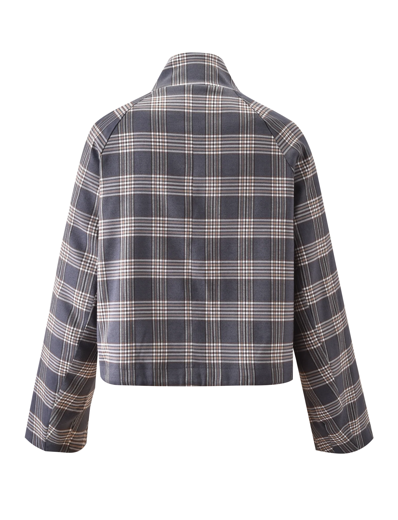 LENNEX JACKET GREY CHECK