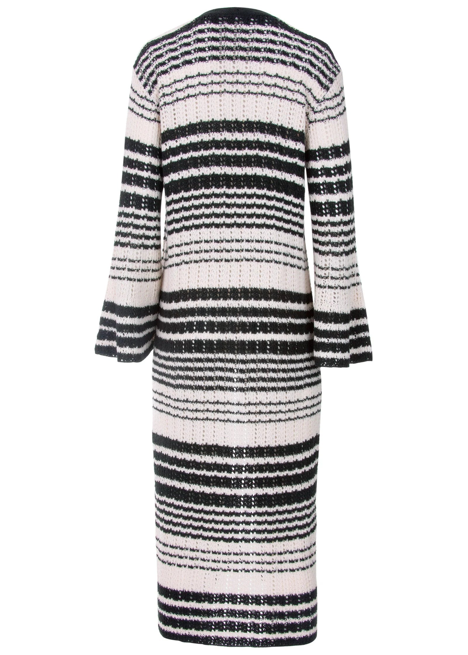Stripe Duster White Multi