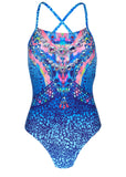 Strappy Low Back One Piece Timeless Treasure