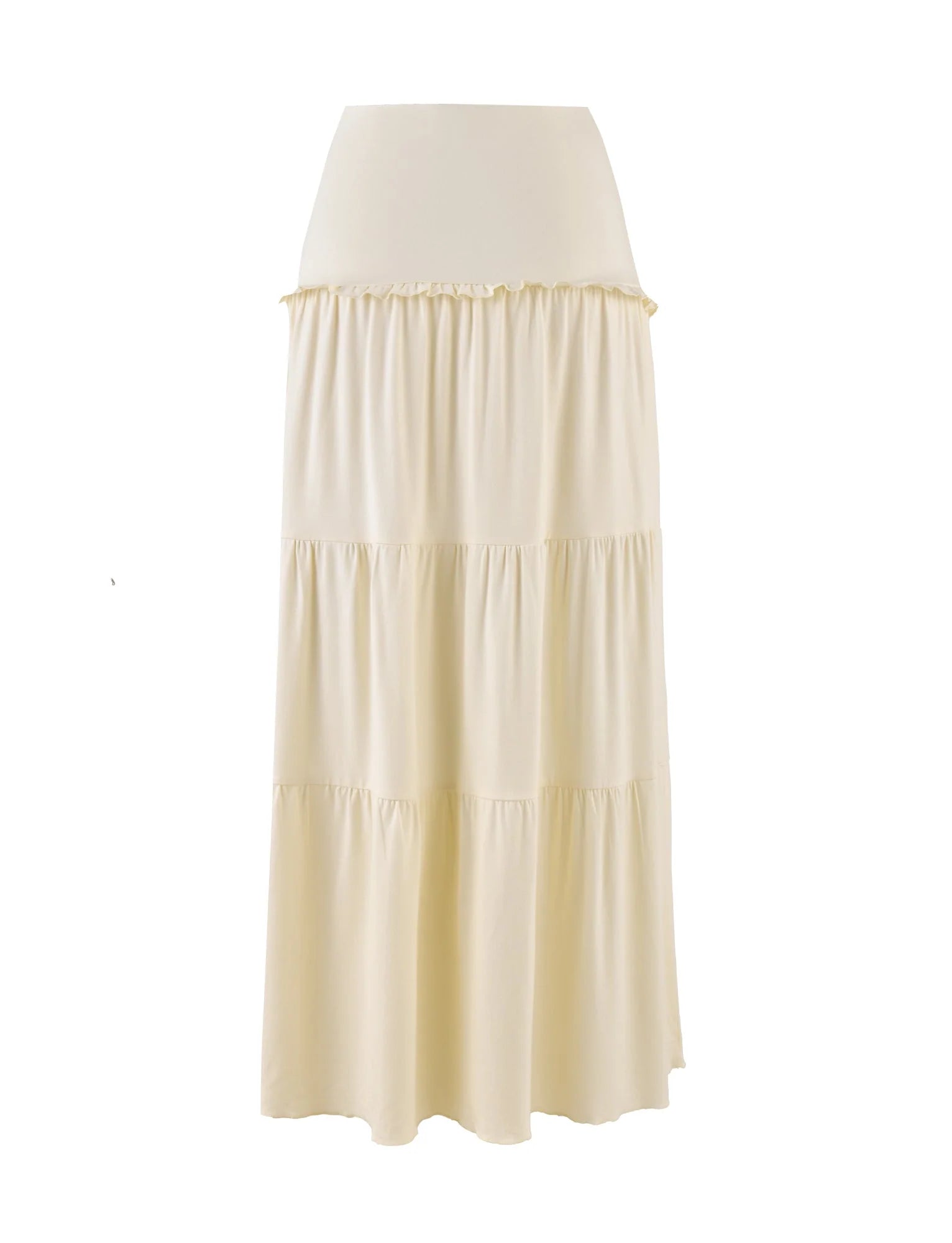 KATYA MAXI SKIRT WHITE CREAM