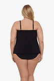 Plus Size Love Knot Tankini Top