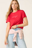 The Crop Signature Tee