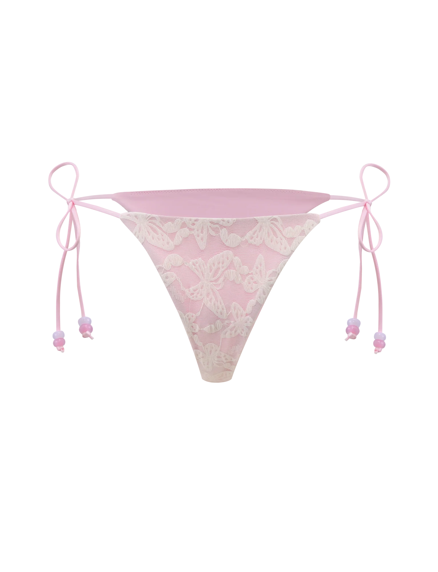 BRIGITTE BIKINI BOTTOM IVORY LACE