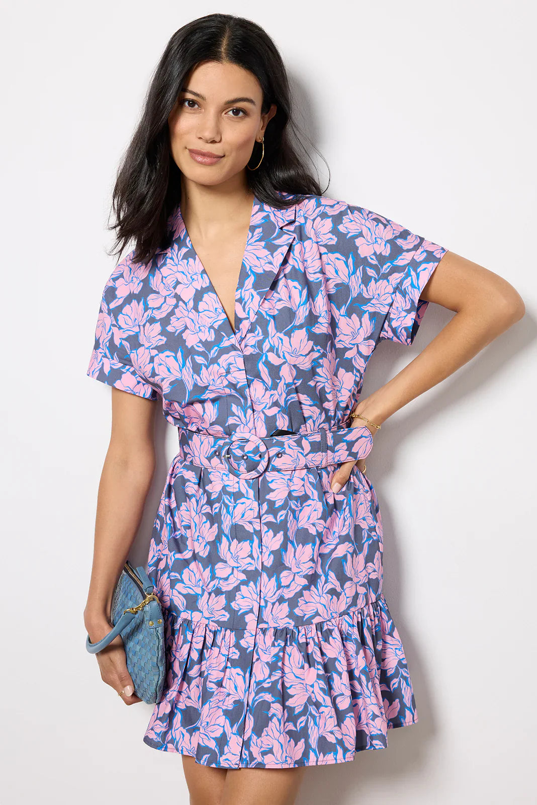 Peach Mini Dress