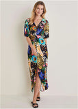Twist Front Maxi Dress Viva La Vida
