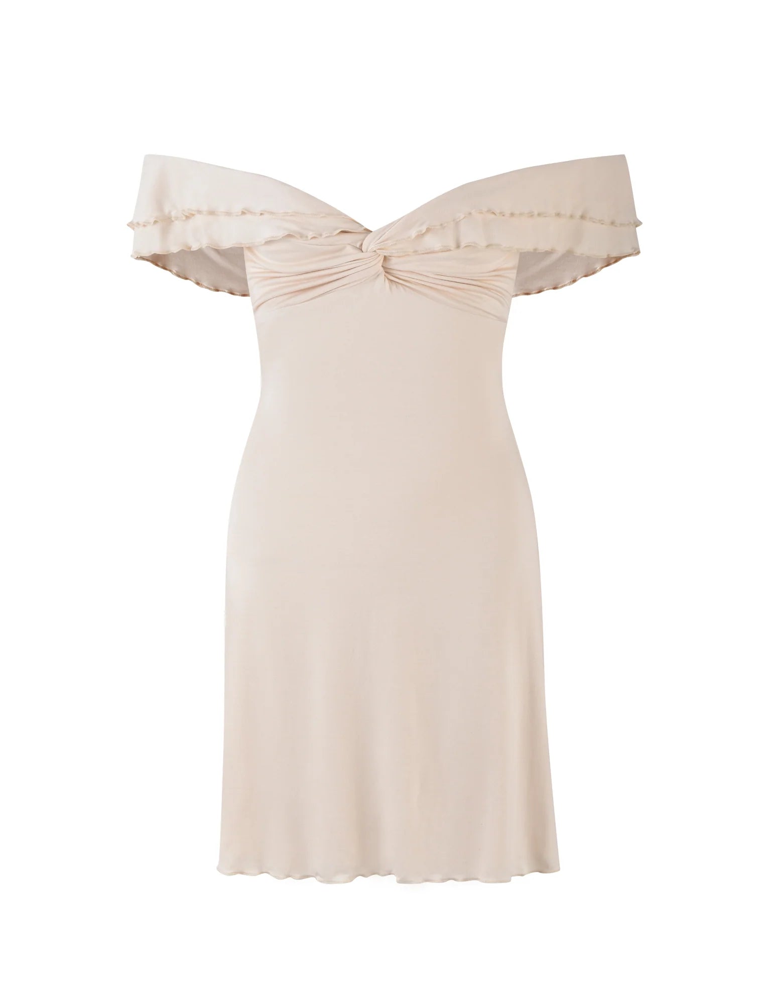 DENALI MINI DRESS WHITE BONE