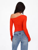 BRYNA JUMPER RED