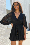 Riverly Black Lace Dress