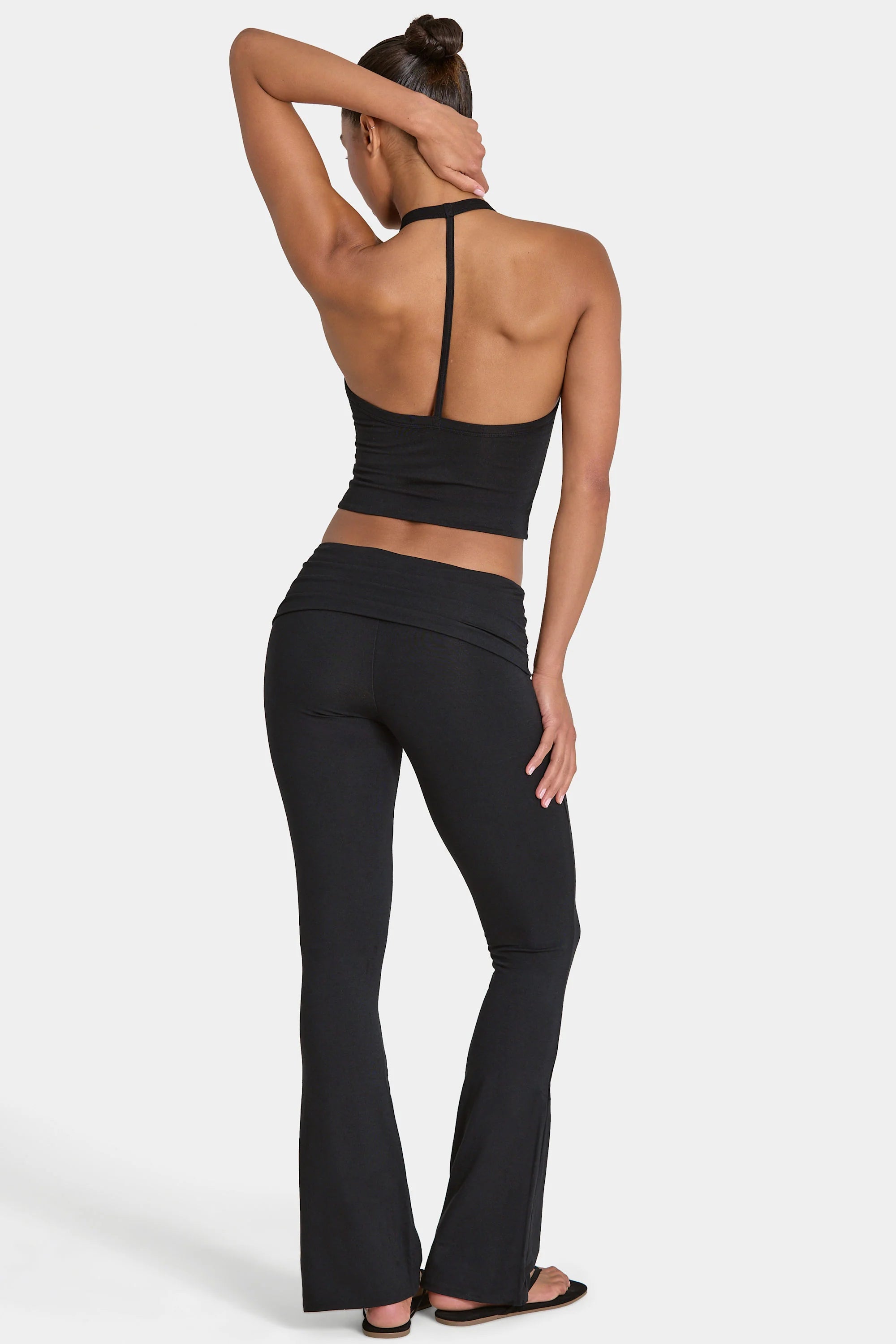 ButterCloud Flared Leggings in Black