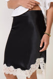 Effortless Lace Slip Skirt