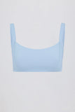 Soft Active Seam Detail Sports Bra in Sky