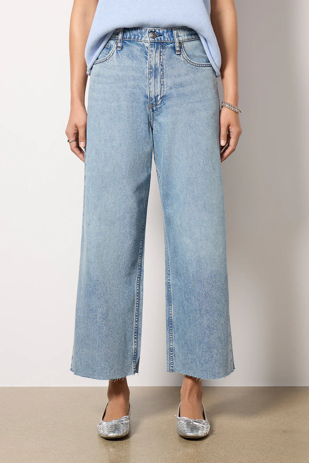 Featherweight Andi High Rise Ankle Wide Leg