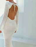 MACAULEY DRESS WHITE CREAM