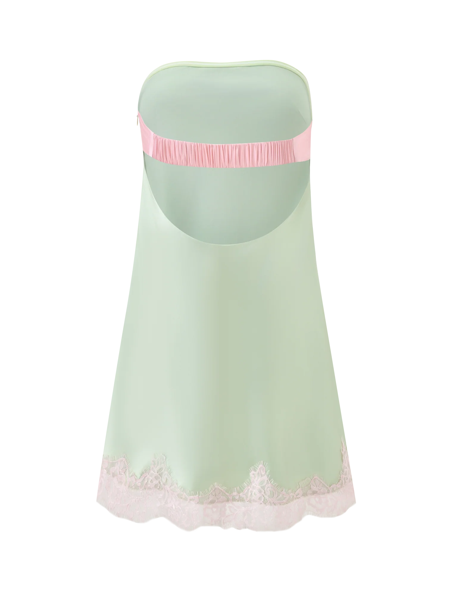 MILYANA MINI DRESS PISTACHIO