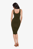 Suki Shaping Dress in Nori