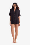 Vista Shirt Black Bliss Gauze
