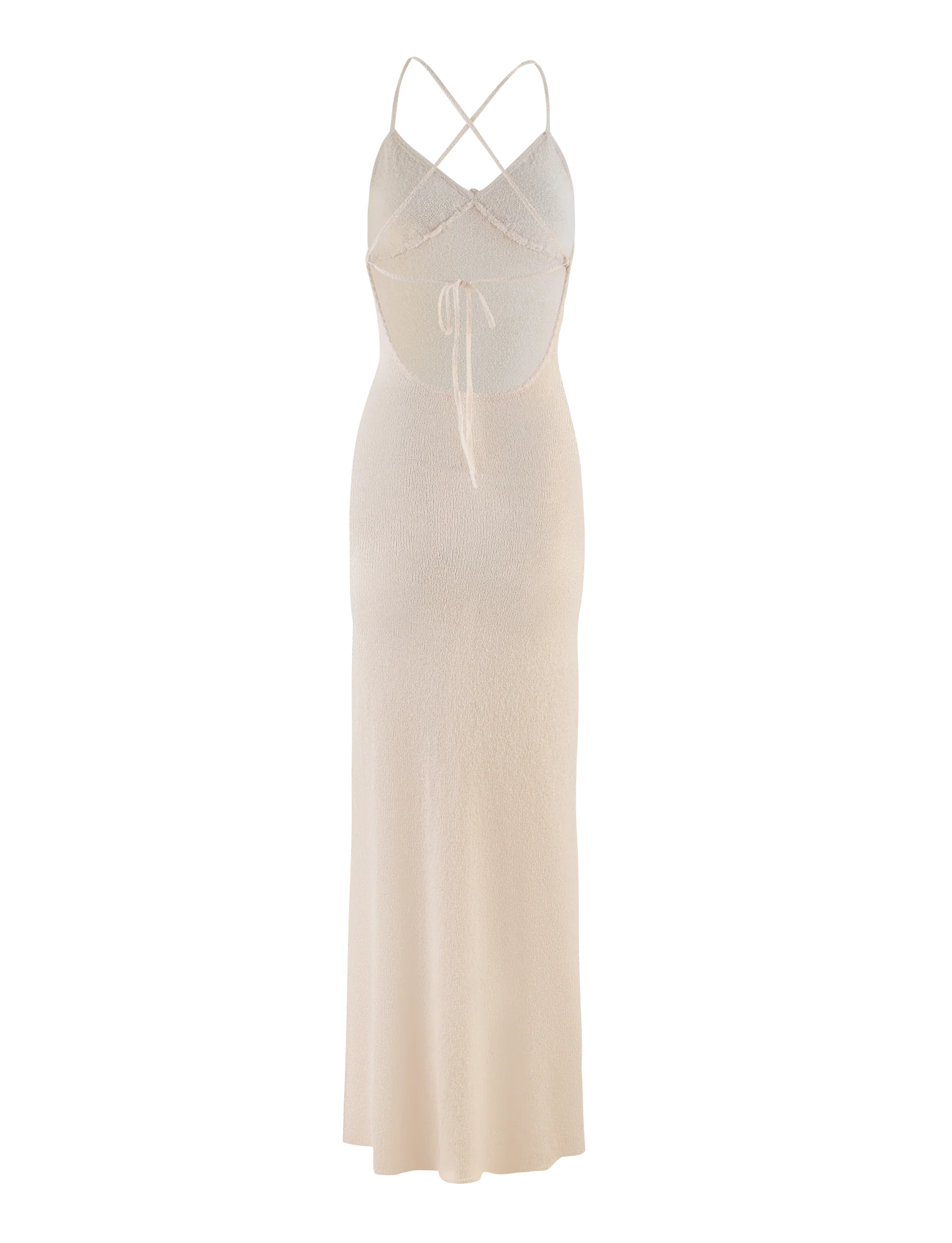 LAVELLE MAXI DRESS WHITE CREAM CREAM