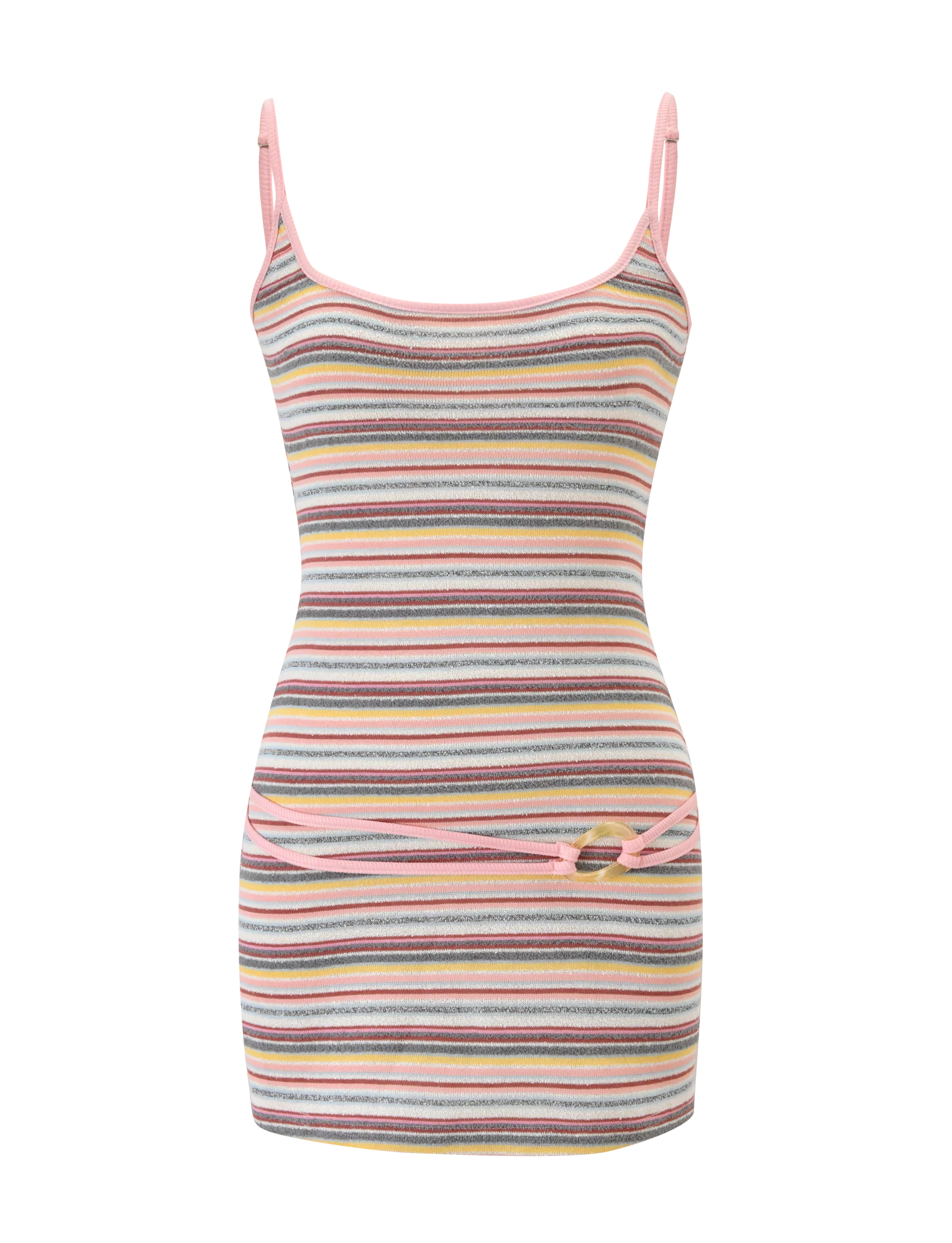 CELESTE MINI DRESS MULTISTRIPE