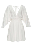 Crochet Coverup Dress Cream