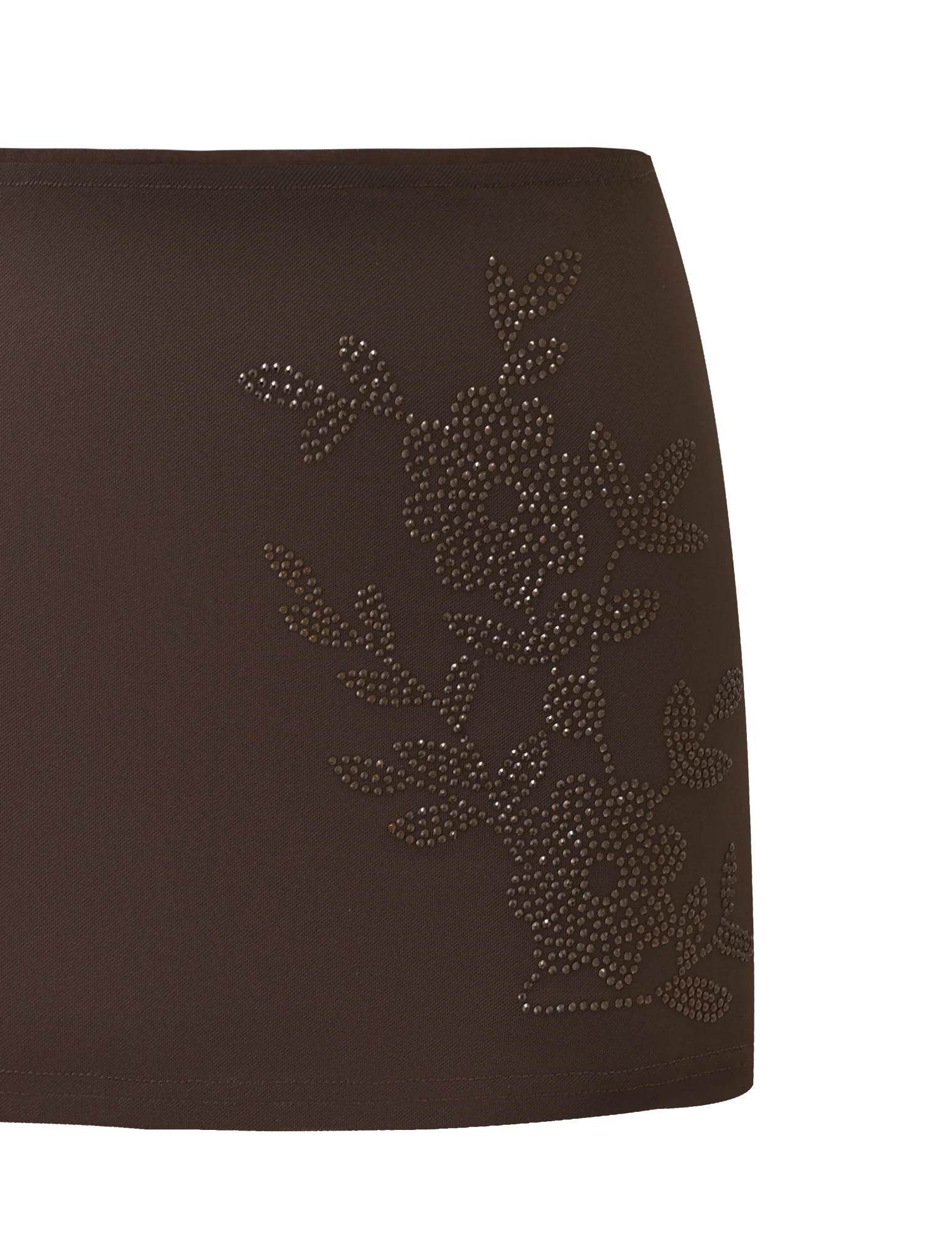 OCTAVIA MINI SKIRT CHOCOLATE SPARKLE