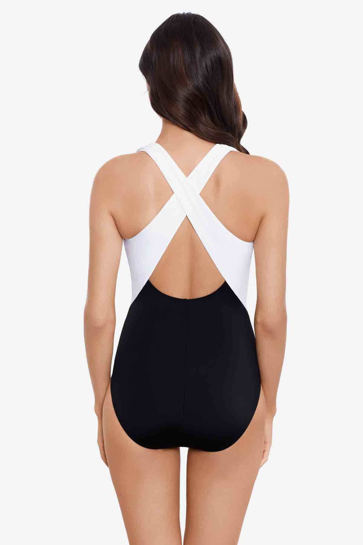 Halle One Piece in Juxtapose