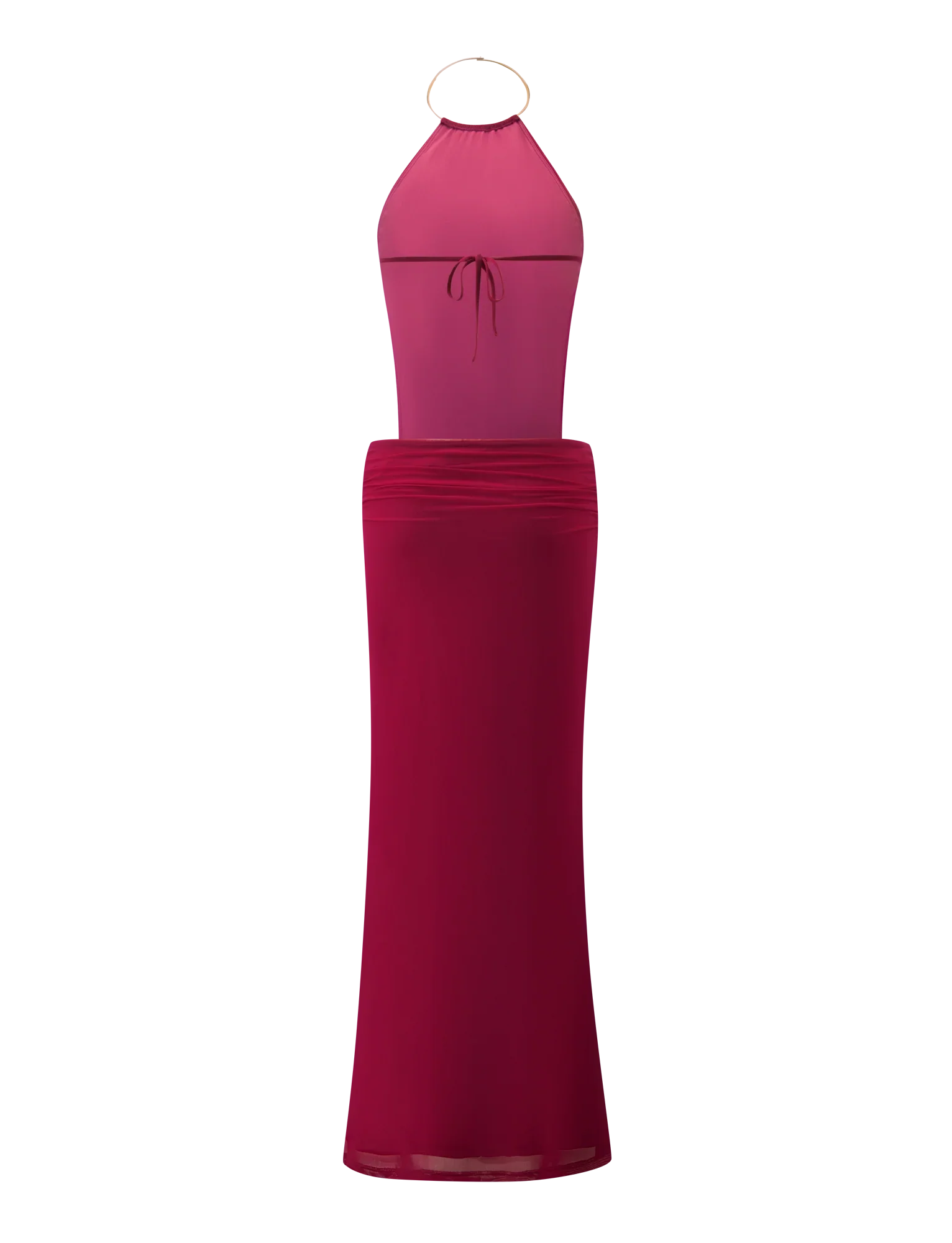 EVANNA MAXI DRESS BERRY