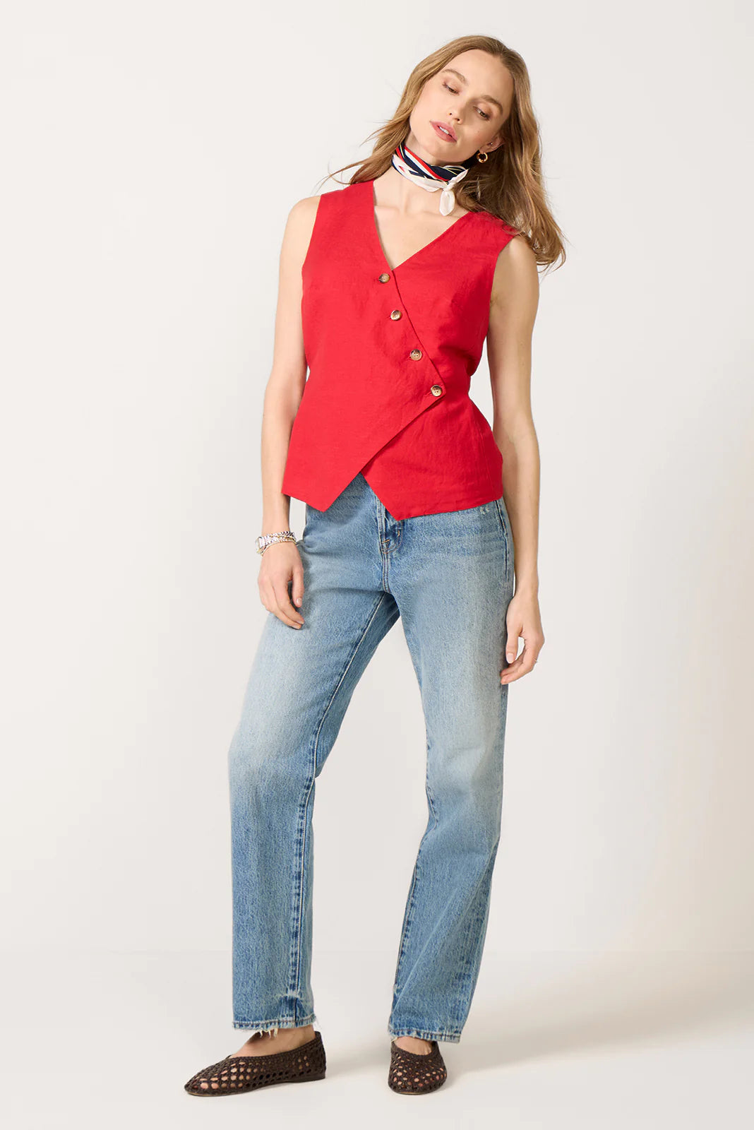 Ridley Linen Vest