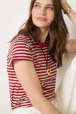 The Slub Stripe Tee
