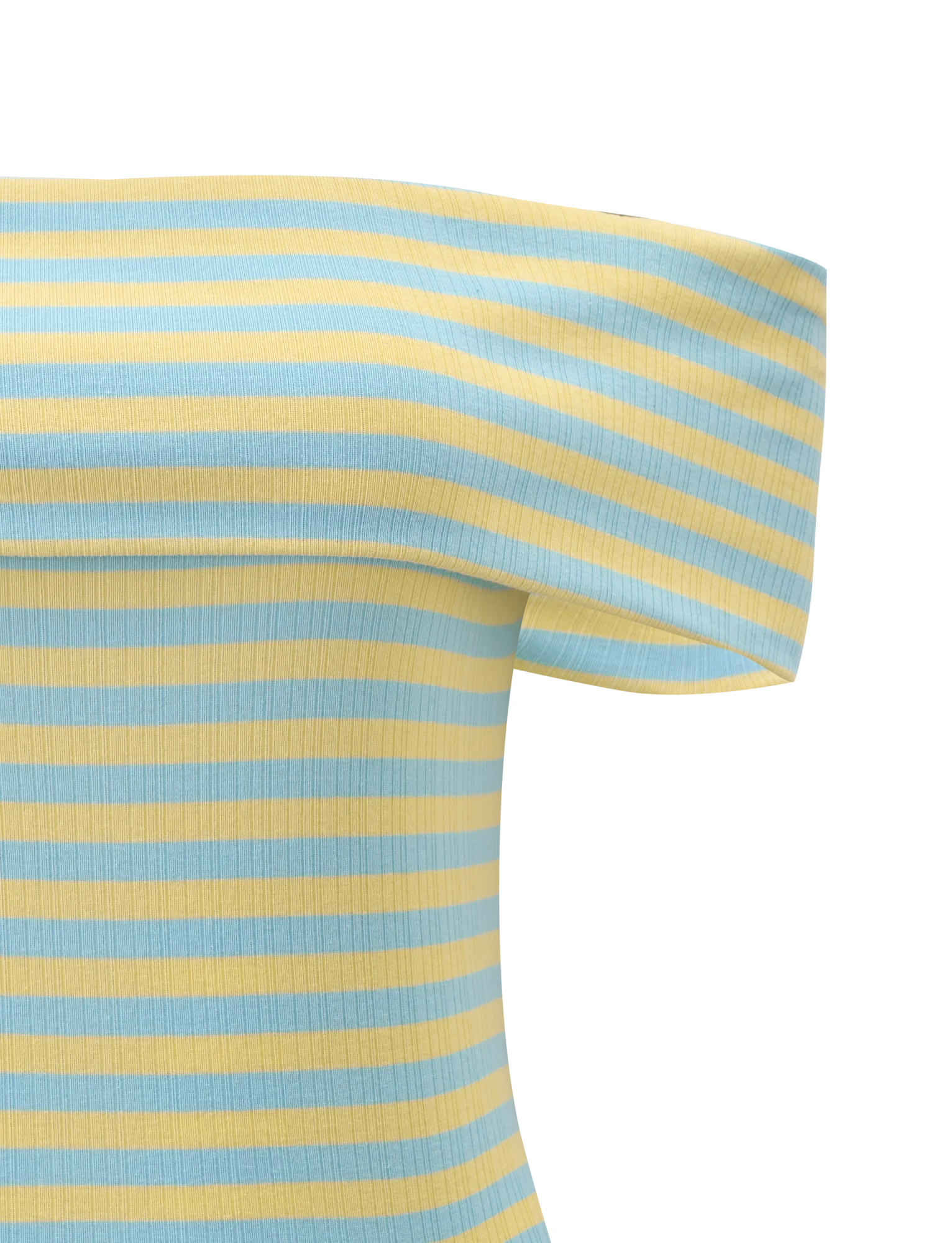 LISETTE TOP YELLOW STRIPE