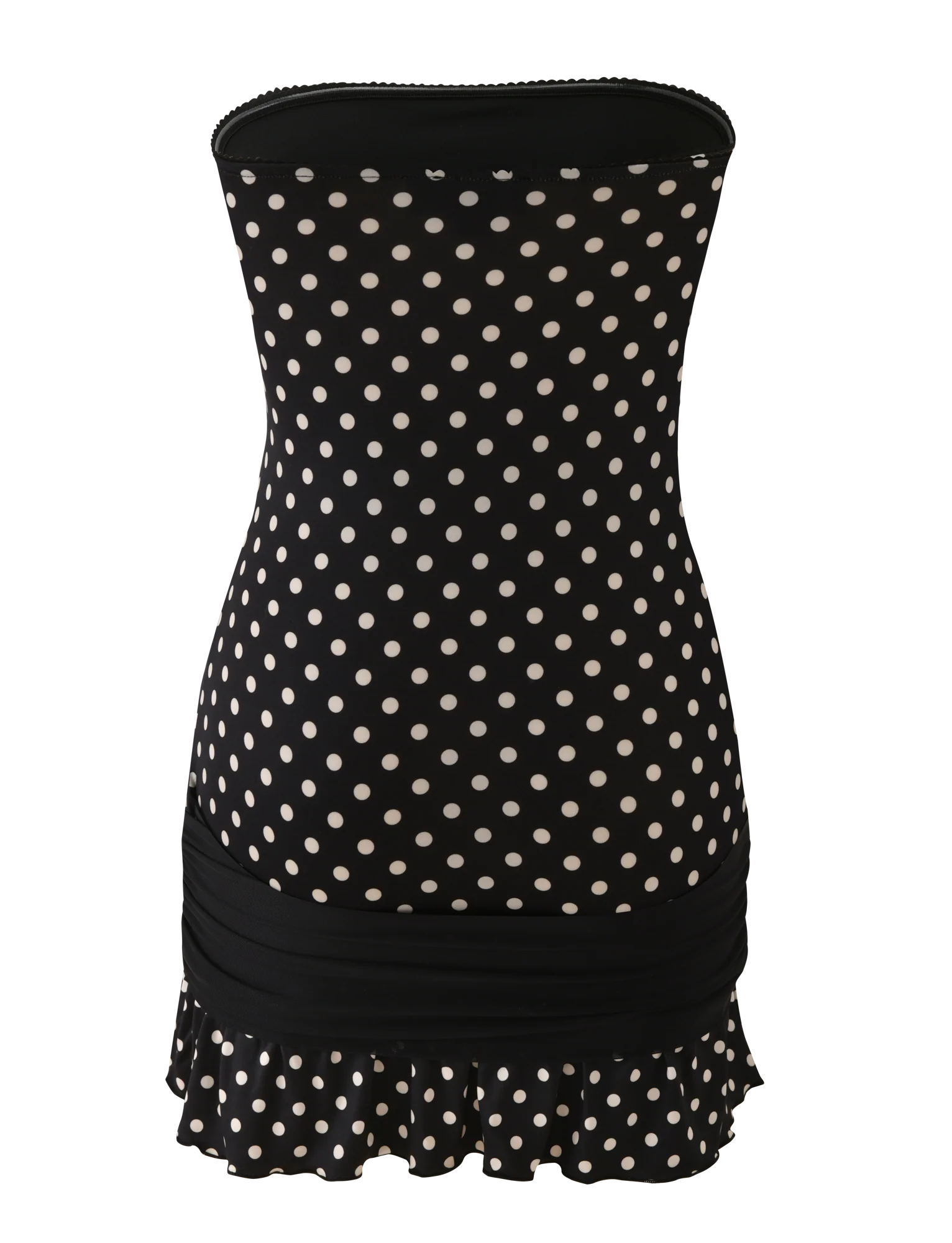 TOVE MINI DRESS BLACK POLKA DOT