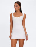 ZITA MINI DRESS WHITE