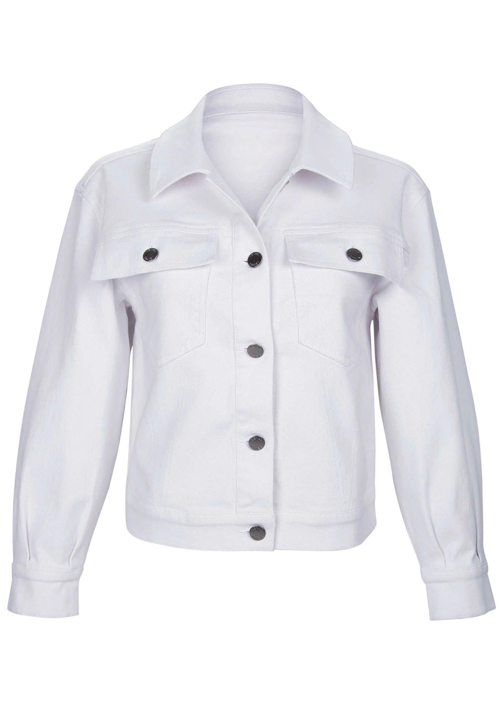 Core Denim Jacket White Denim