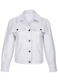 Core Denim Jacket White Denim