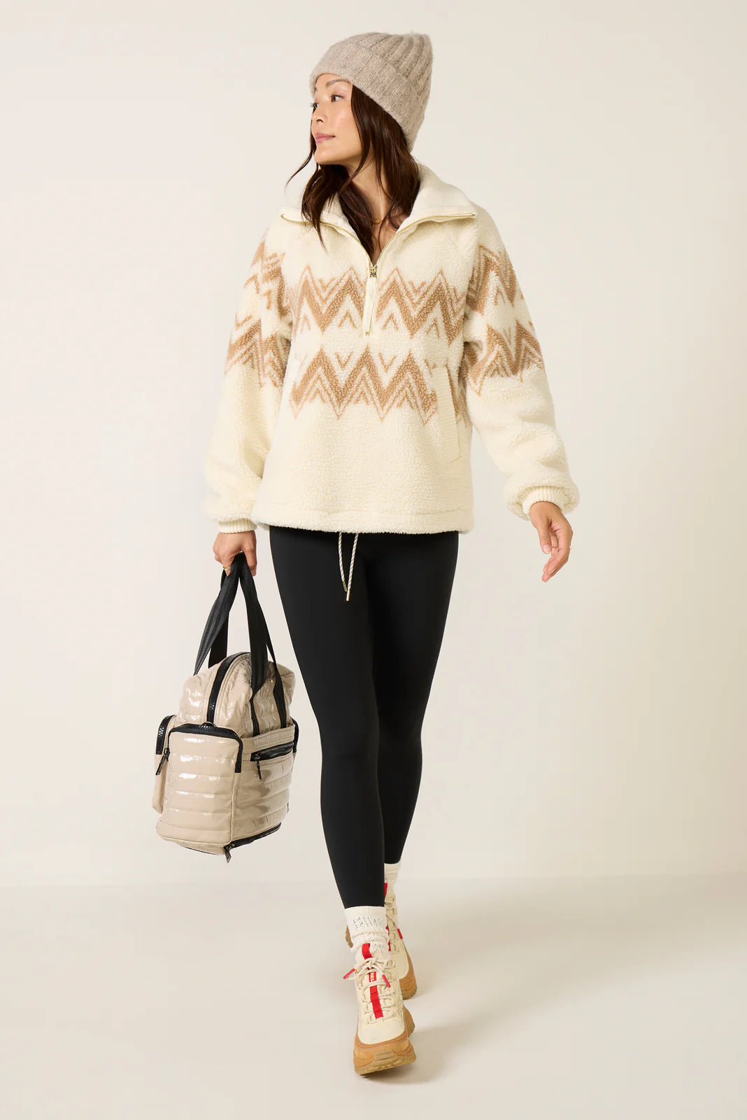 Hendrick Half Zip Sherpa