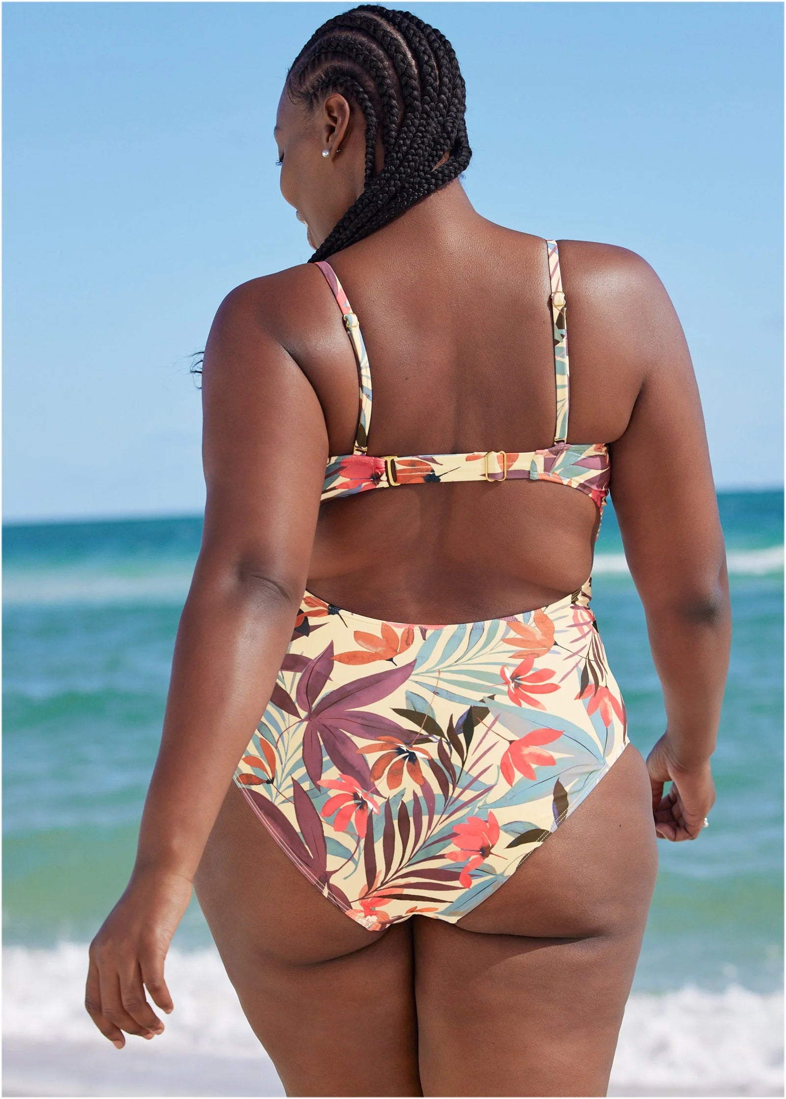 Bold Bandeau One Piece Tropic Chill