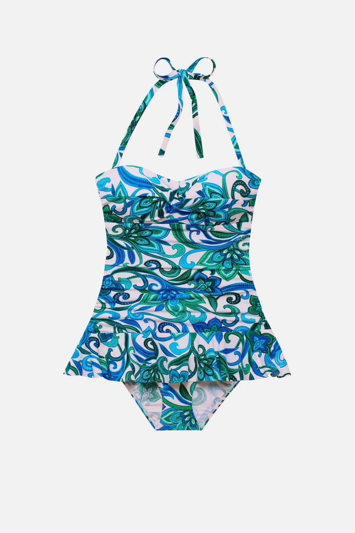 Summer Skirted One Piece Imperial Paisley