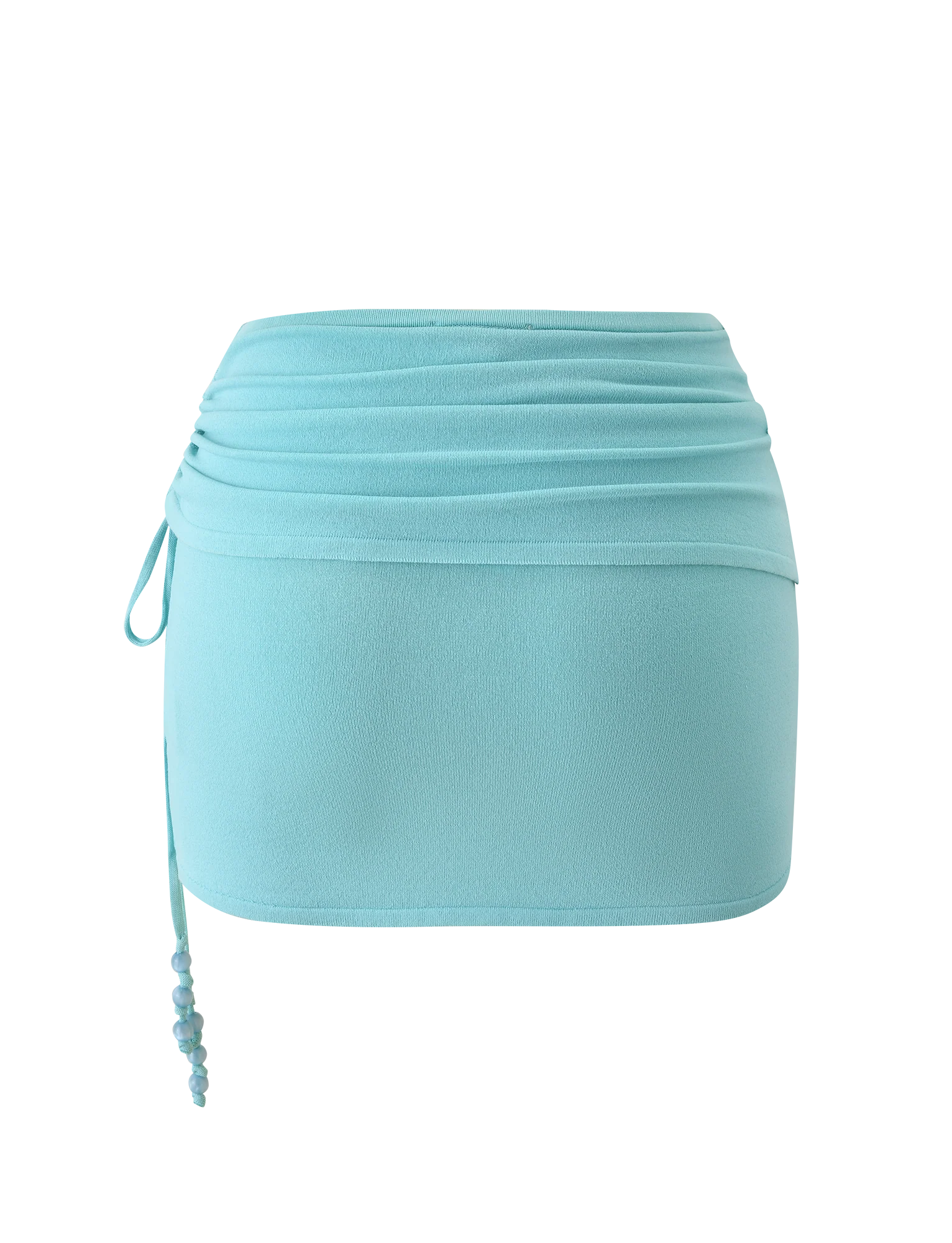 JASMINA KNIT MINI SKIRT BLUE