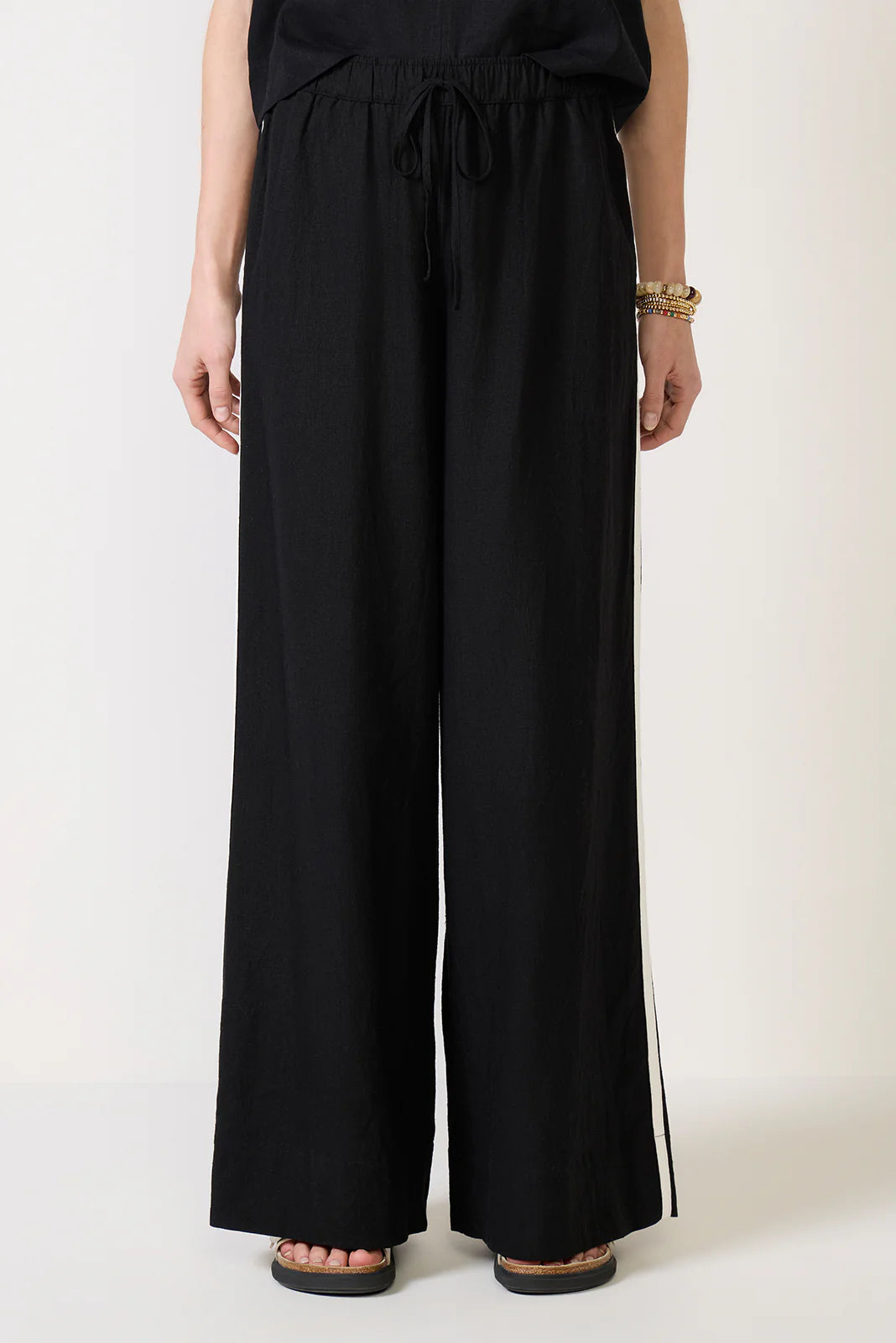 Leah Linen Track Pant