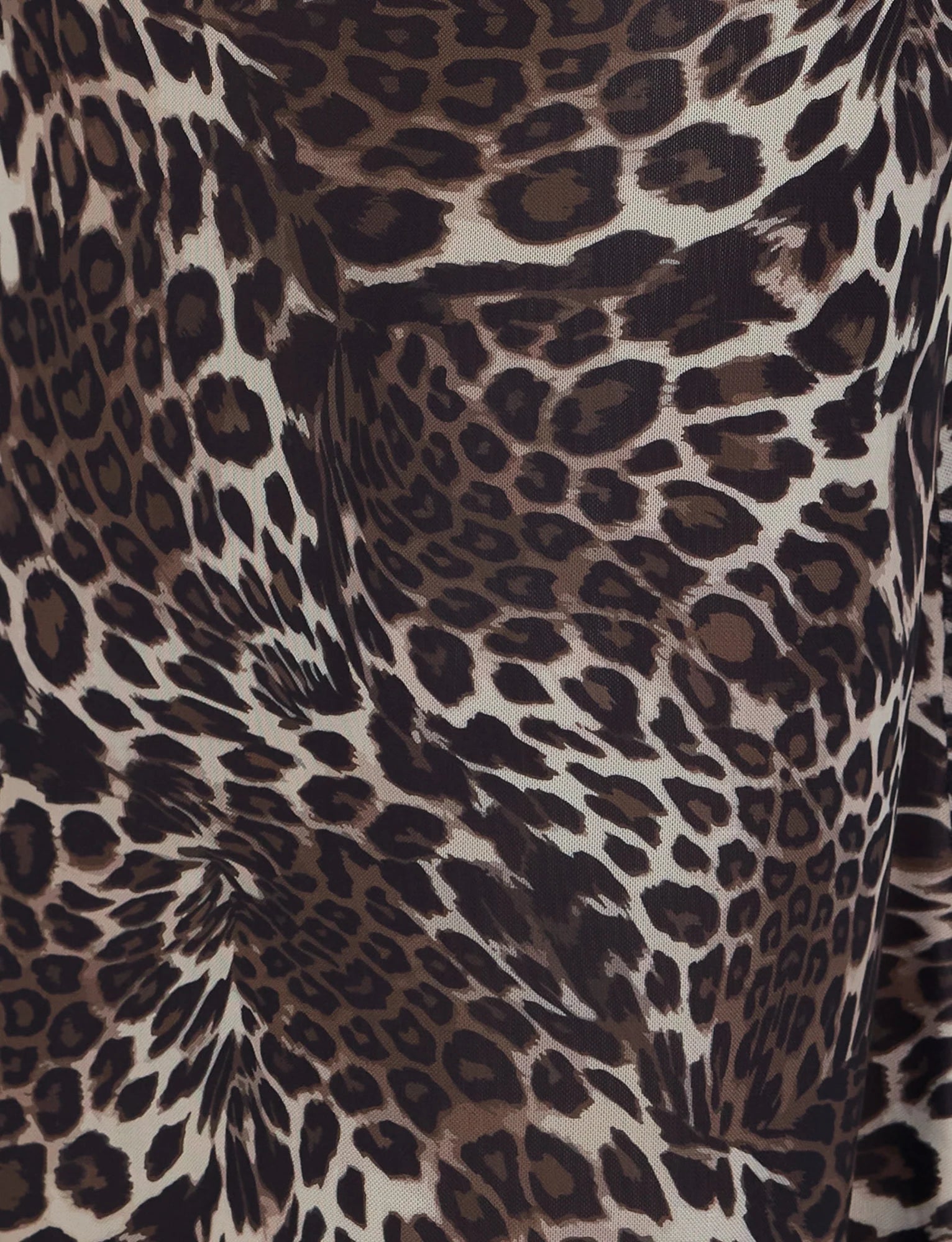 PEARL MAXI SKIRT MULTI LEOPARD