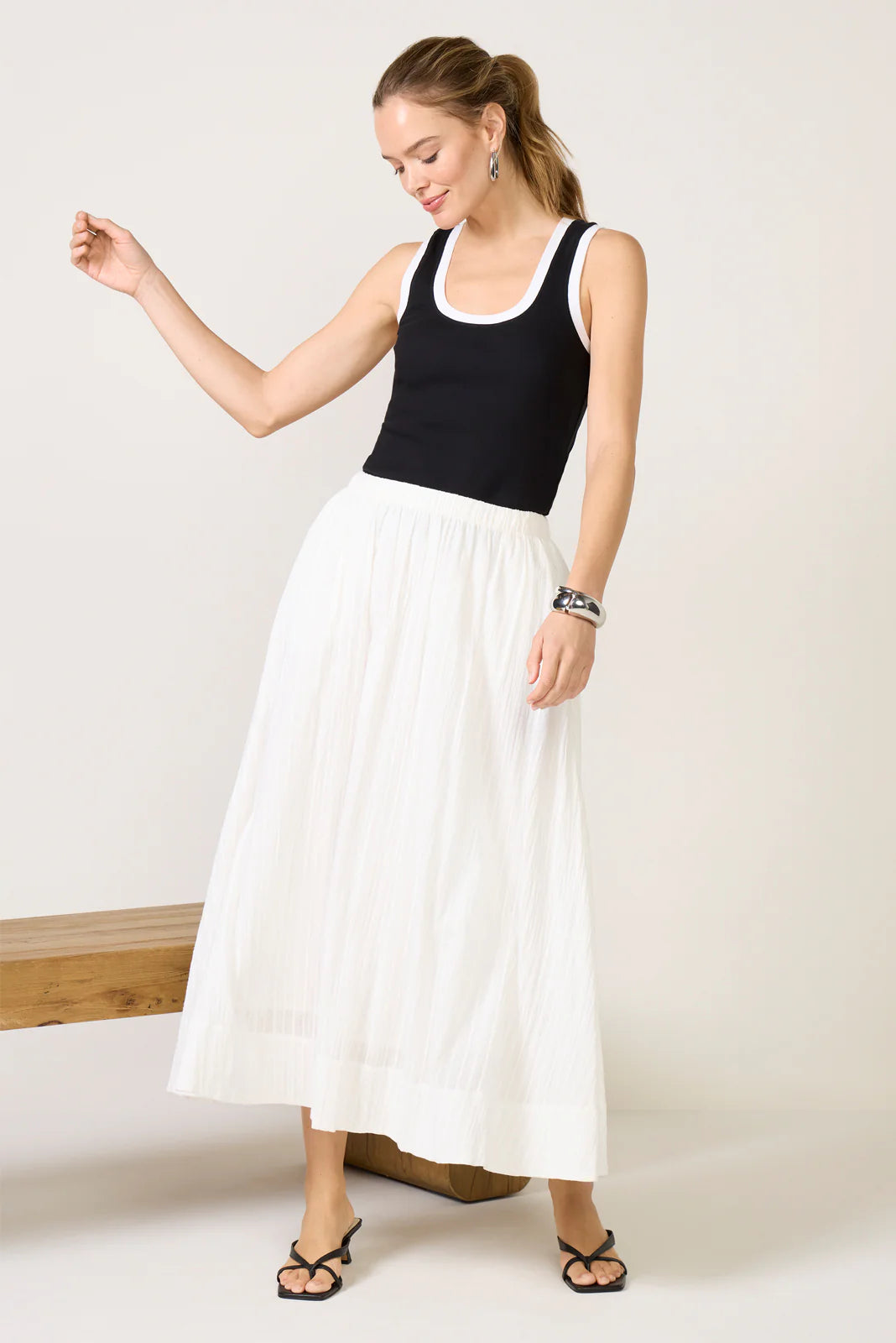 Sirena Colorblocked Rib Tank