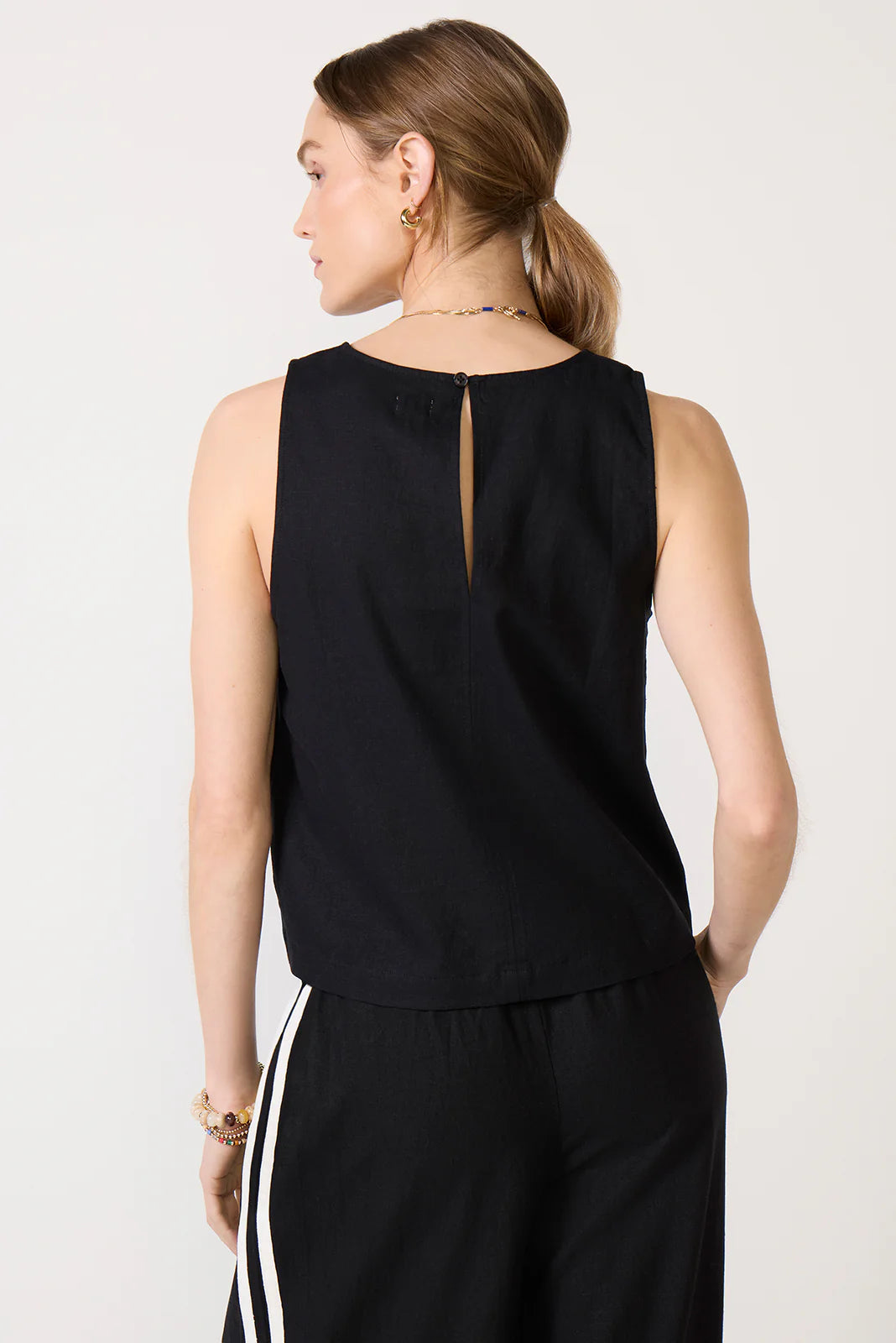Tessa Linen Shell Top