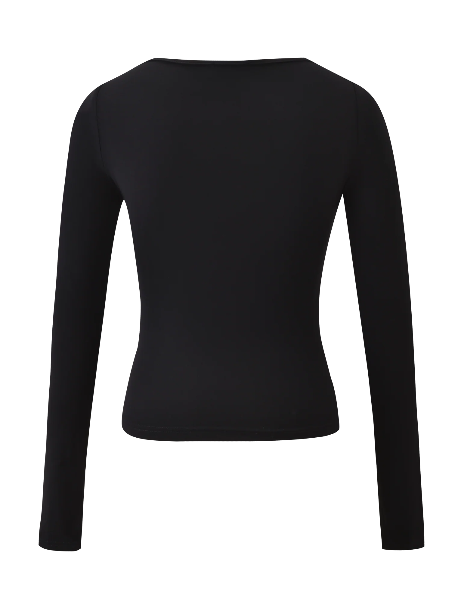 DAMELA LONG SLEEVE TOP BLACK