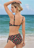 Kauai Bikini Bottom Very Cherry