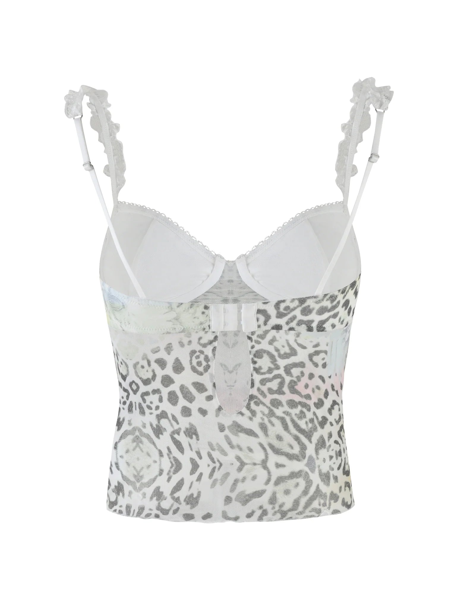 JOSEPHINE TOP WHITE ANIMAL ANIMAL PRINT