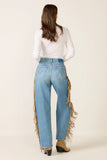 Fringe Half Pipe Button Sneak