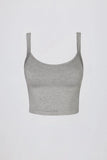Super Sculpt Seamless Longline Camisole Top in Grey Marl