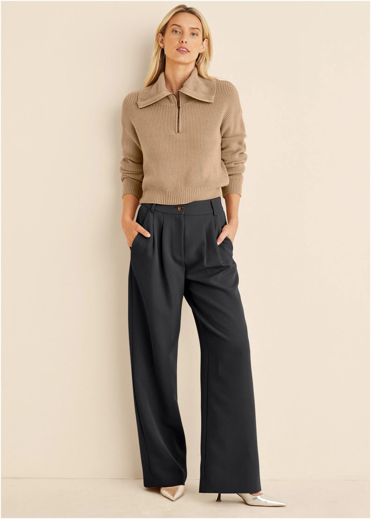 Trouser Pants Jet Black