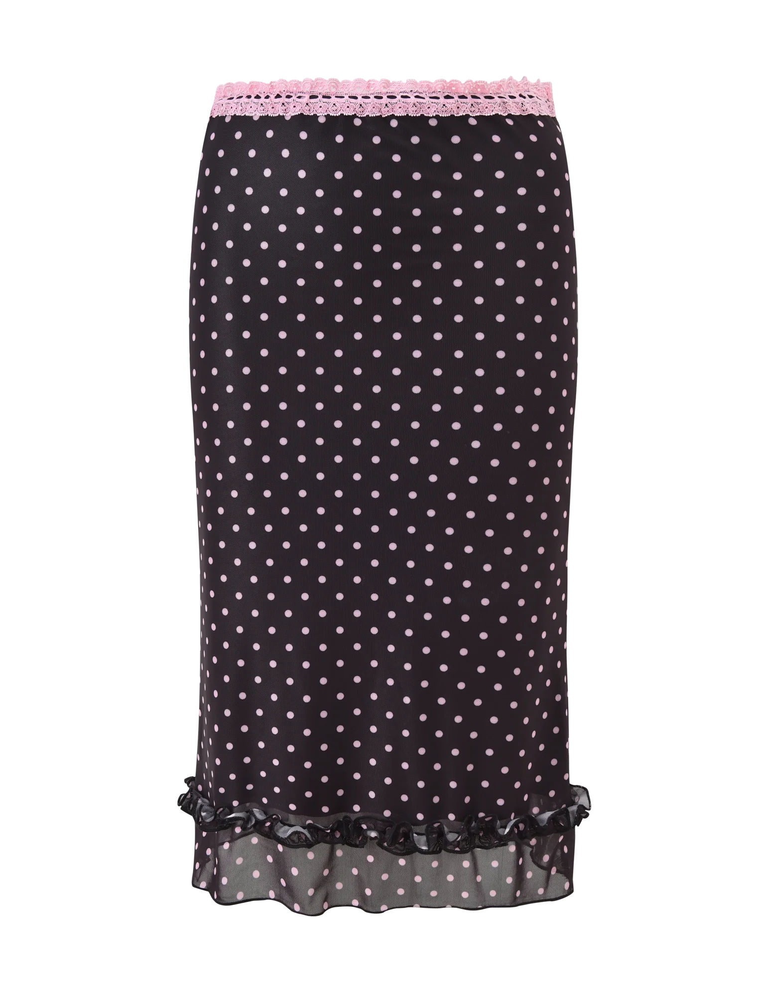 AMARA MIDI SKIRT BLACK